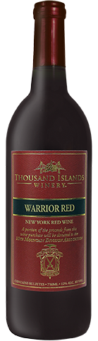Thousand Islands Winery Warrior Red (Saint Lawrence Red)